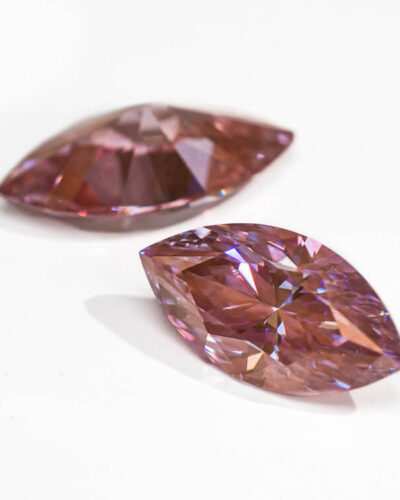Marquise Cut Light Pink Moissanite Loose Stones