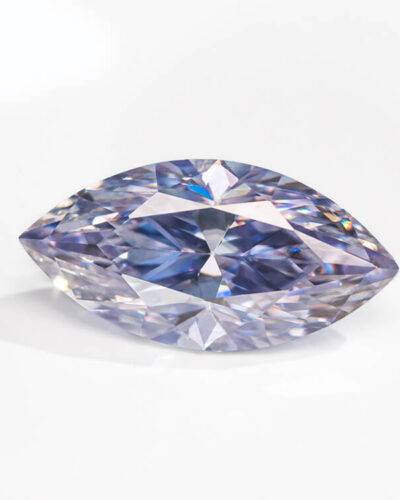 Marquise Cut Light Purple Moissanite Loose Stones