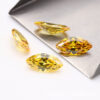 Marquise Cut Yellow Moissanite Loose Stones