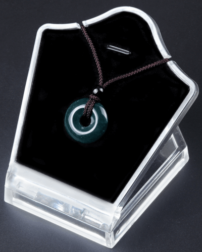 Genuine Quartz Peace Buckle Pendant Necklace for Women and Men Bulk