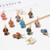 Colorful Minimalist Mushroom Pendant Necklace for Women Wholesale
