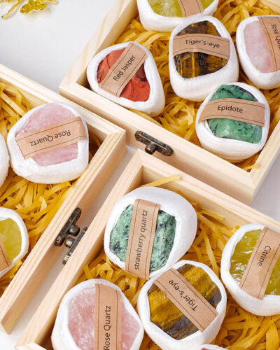 Natural Raw Stone Mineral Specimen Set