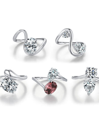 Niche Style 925 Sterling Silver Cubic Zirconia Ring show