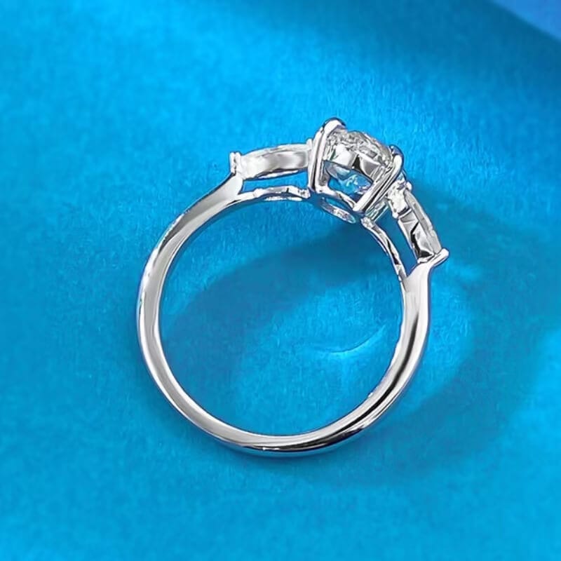 Oval Moissanite Engagement Ring Bulk