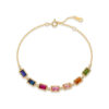 Rainbow 925 Sterling Silver and Gemstone Bracelets Wholesale