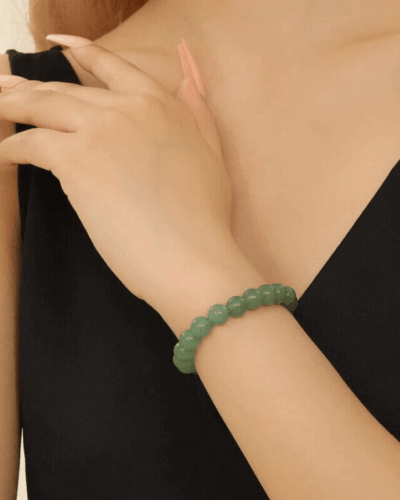 Real Green Aventurine Crystal Bracelet Beaded Bracelet Wholesale