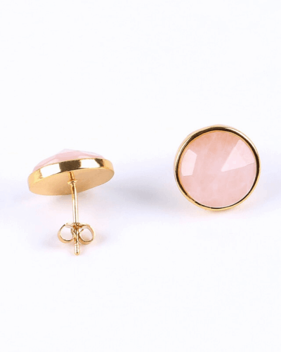 18K Gold Plated Crystal Stud Earrings Stainless Steel Earrings Bulk