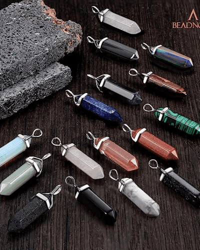 Rose Quartz Necklace Genuine Crystal Pendant for Women and Men Bulk