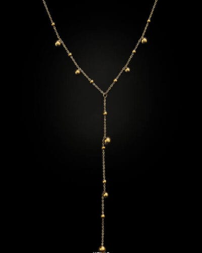 Simple Y Shape Stainless Steel Bead Chains Wholesale Tassel 5