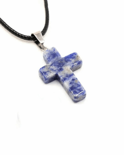 2cm Large Crystal Cross Necklace Unisex Wholesale