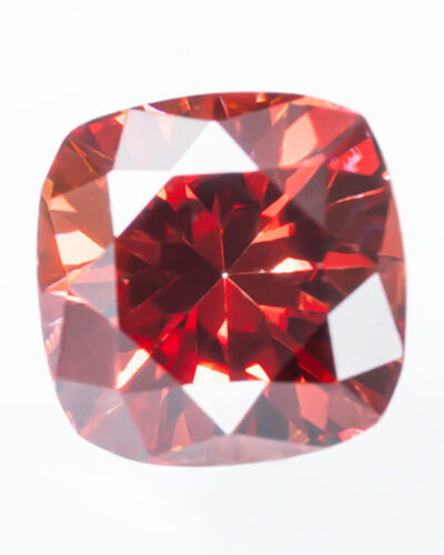 Square Brilliant Cut Red Moissanite Loose Stones
