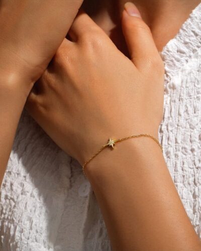 Alternatief beeld van Star of David Bracelet Sterling Silver Wholesale