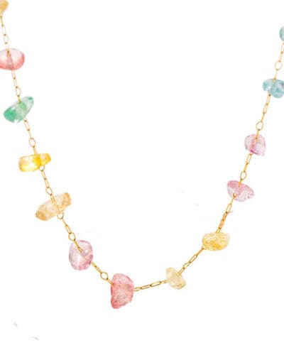 Sweet Bulk Stainless Steel Chain with Stones Bracelets 2