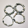 Round Tree Agate Bracelet Natural Healing Stone Bulk