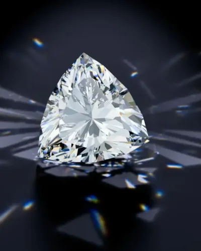 Trillion Cut Loose Moissanite Wholesale