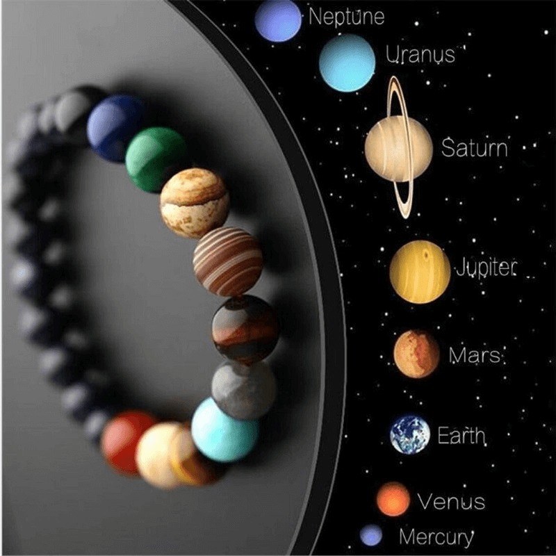 Universe Planets Crystal Energy Bracelets for Positive Energy Wholesale