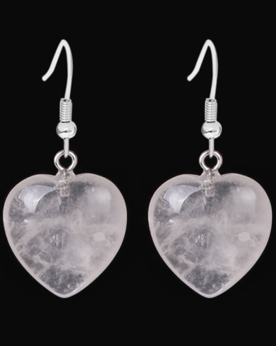 Heart Crystal Drop Earring Valentine's Day Gift for Women Bulk