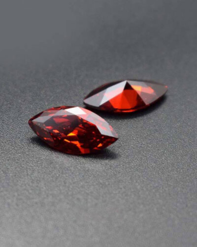 Wholesale Red Marquise Cut Moissanite Loose Stones