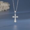 Wholesale Sterling Silver Cross Necklace Womens show