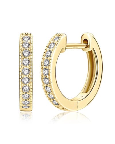 Wholesale VVS Moissanite Earrings with 925 Sterling Silver 5