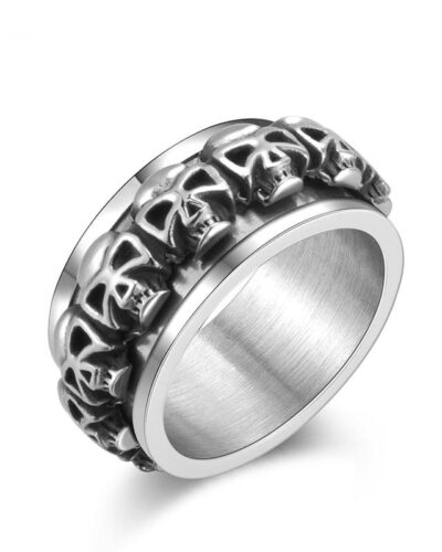stainless steel skull rings for men (1)