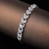 1ct Moissanite Bracelet with 925 Sterling Silver Wholesale