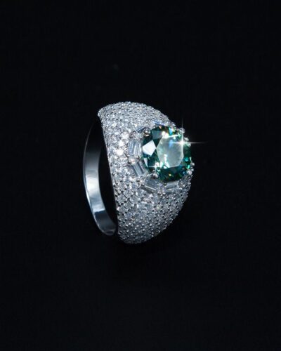3ct Moissanite Ring with 925 Sterling Silver Wholesale