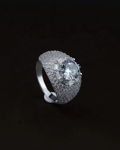 3ct Moissanite Ring with 925 Sterling Silver Wholesale