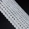 4-10mm Round Shaped Natural White Agate Beads Bulk show