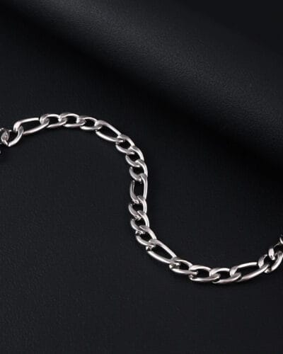 5 9MM Thick Mens Figaro Chain Stainless Steel Wholesale 5