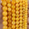 6-12mm 7A Yellow Agate Beads Gemstone Bulk