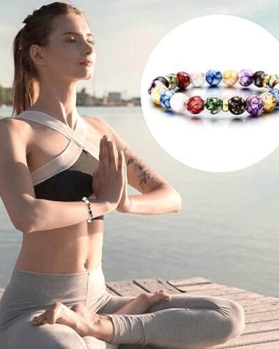 7 Chakra Healing Bracelet for Women Men Energy Balance Yoga 2