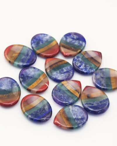 7 Chakra Worry Stones Meditation Healing Wholesale