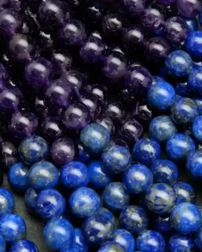 Alternative view of 7 Types Natural Crystal Beads Wholesale for Jewelry Making