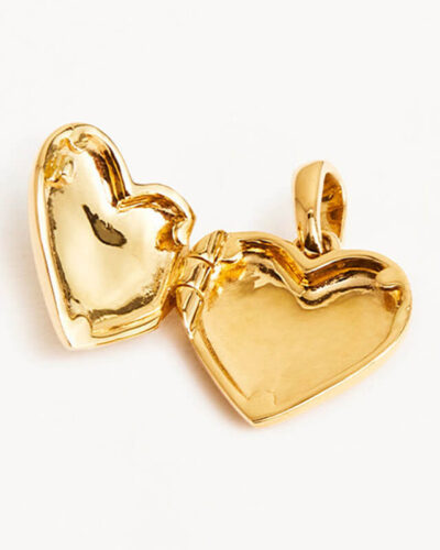 Alternatief beeld van 925 Sterling Silver Vintage Heart Locket with Lotus Pendant