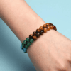 Double-Layered Woven 7 Chakra Healing Bracelets for Reiki