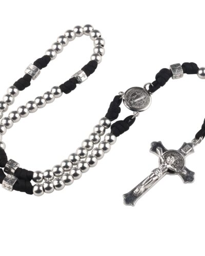 Alloy Bead Chain with Cross Pendant Wholesale