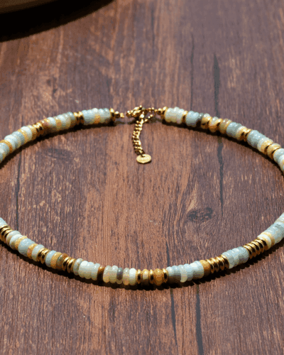 Semi-Precious Gemstone Colorful Beaded Necklace Wholesale