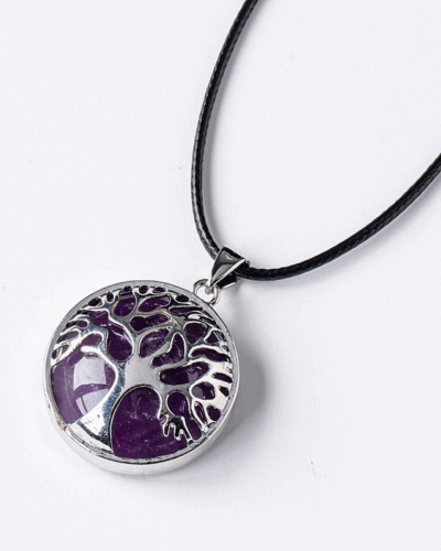 Round Tree of Life Pendant Necklace Wholesale