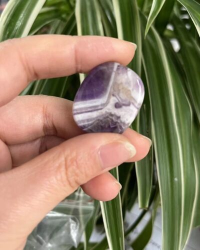 Rectangle Healing Worry Stone Pendant Bulk