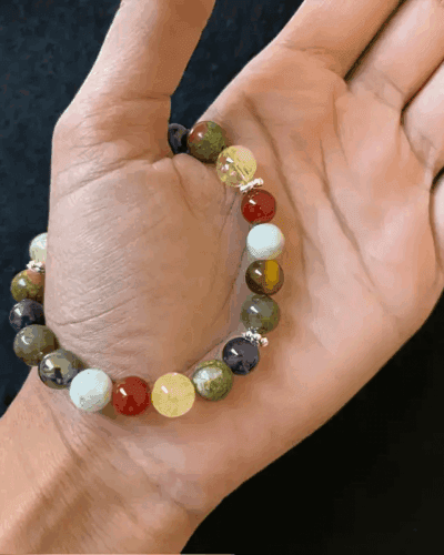 8MM Balance Healing 7 Chakra Stones Bracelet Wholesale