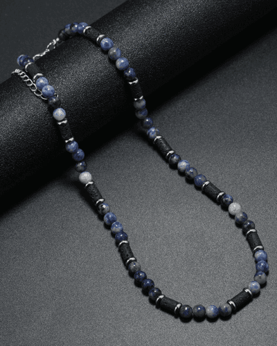 Bohemian Natural Tiger Eye Stone Beaded Necklace Wholesale