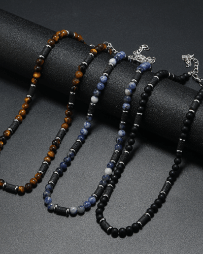 Natural Men's Tiger Eye Bead Necklace Wholesale