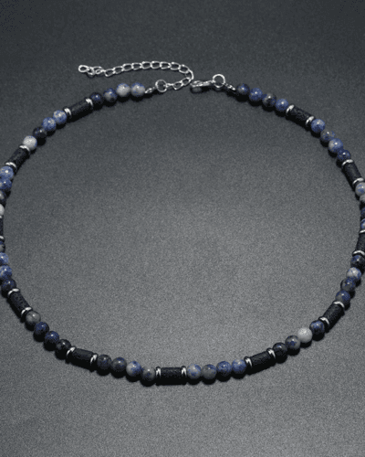 Bohemian Natural Tiger Eye Stone Beaded Necklace Wholesale