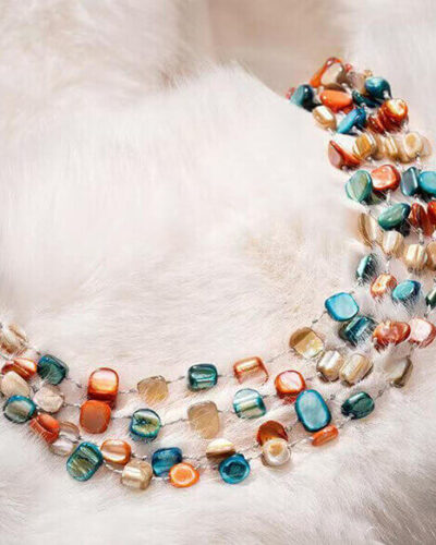 Bohemian Style Irregularly Seashell Layered Necklaceの別ビュー