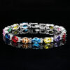 Colorful AAA Zircon Tennis Bracelet​ for Women COLORFUL