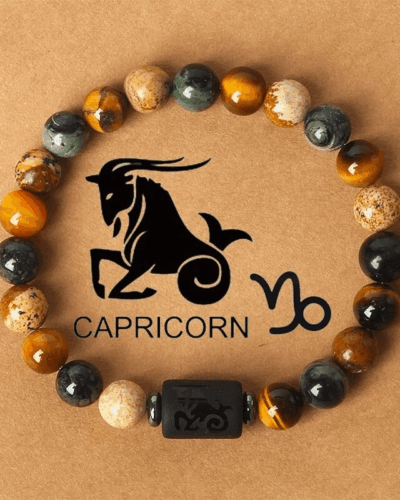 Tiger Eye Red Jasper Bracelet Constellation Bracelet