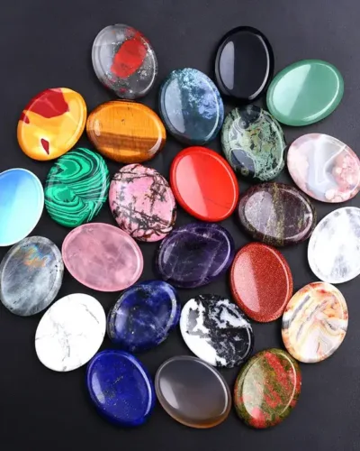 Crystal Healing Chakra Worry Stones Wholesale