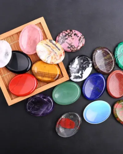 Crystal Healing Chakra Worry Stones Wholesale