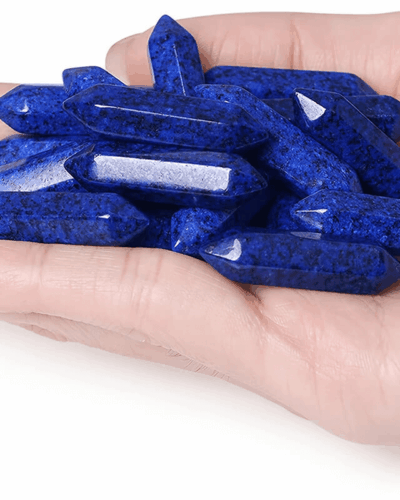 Double Pointed Natural Wholesale Crystal Towers